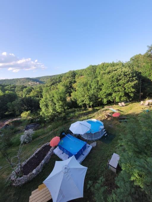 Domaine Mas De Galy Villa Saujac Exteriör bild